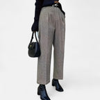 Aveline the Label | Women’s High-Waist Straight Wide-Leg Trousers