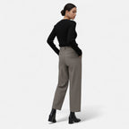 Aveline the Label | Women’s High-Waist Straight Wide-Leg Trousers
