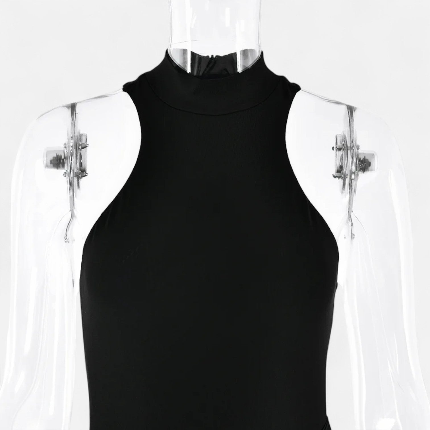 Aveline the Label | Women’s Satin Cut-Out Maxi Dress Silky Grace Sculpted Elegance