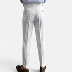 Aveline the Label | Men’s High-Waist Straight-Leg Draped Trousers
