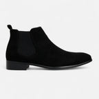 Aveline the Label | Men’s Suede Square-Toe Chelsea Boots