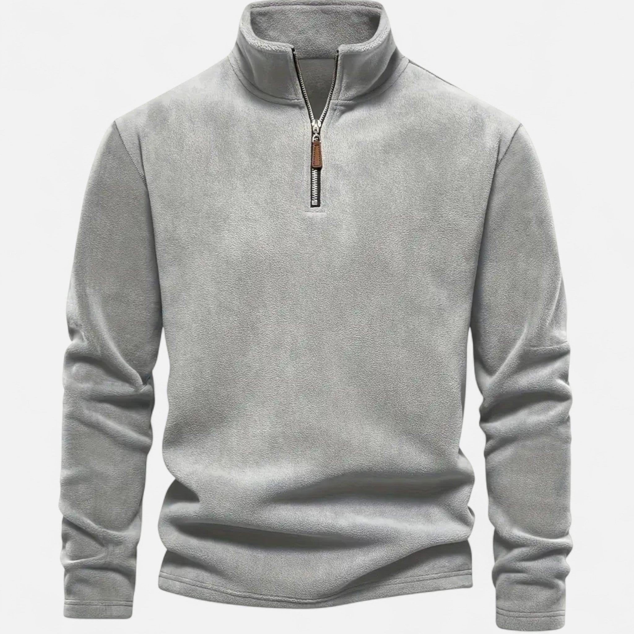 Aveline the Label | Men’s Half-Zip Long-Sleeve Sweater