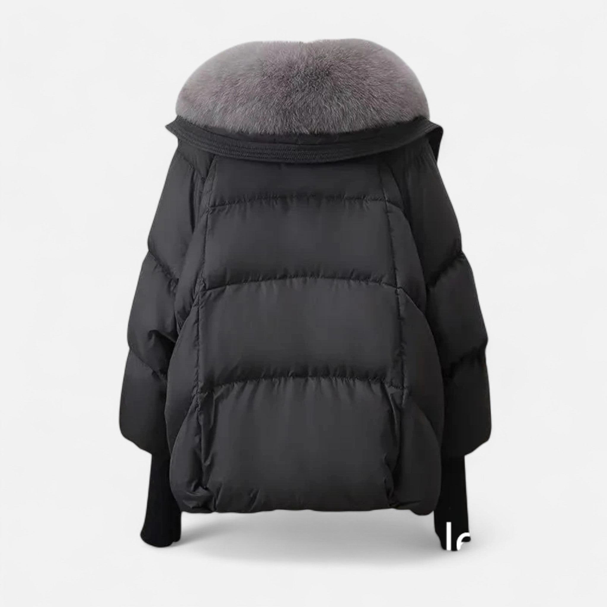 Aveline the Label | Women’s Puffer Jacket with Fur-Collar