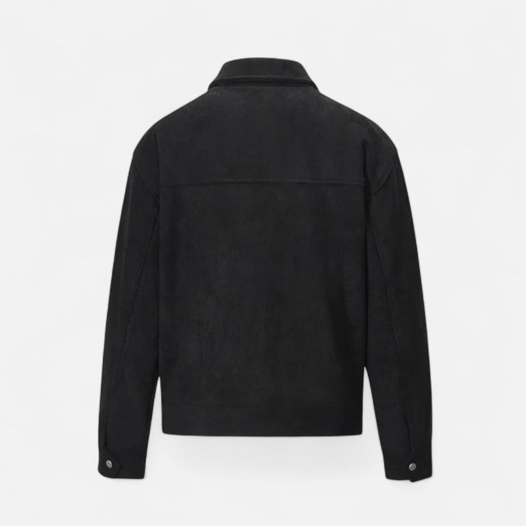 Aveline the Label | Men’s Relaxed-Fit Suede Jacket