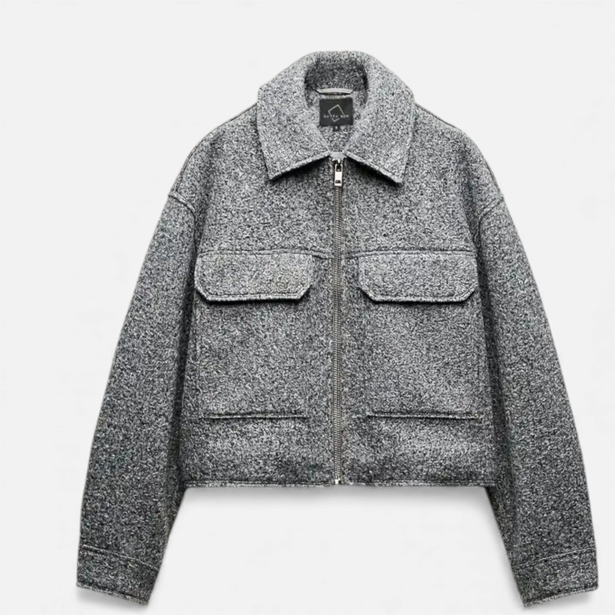 Aveline the Label | Women’s Rolled Tweed Jacket