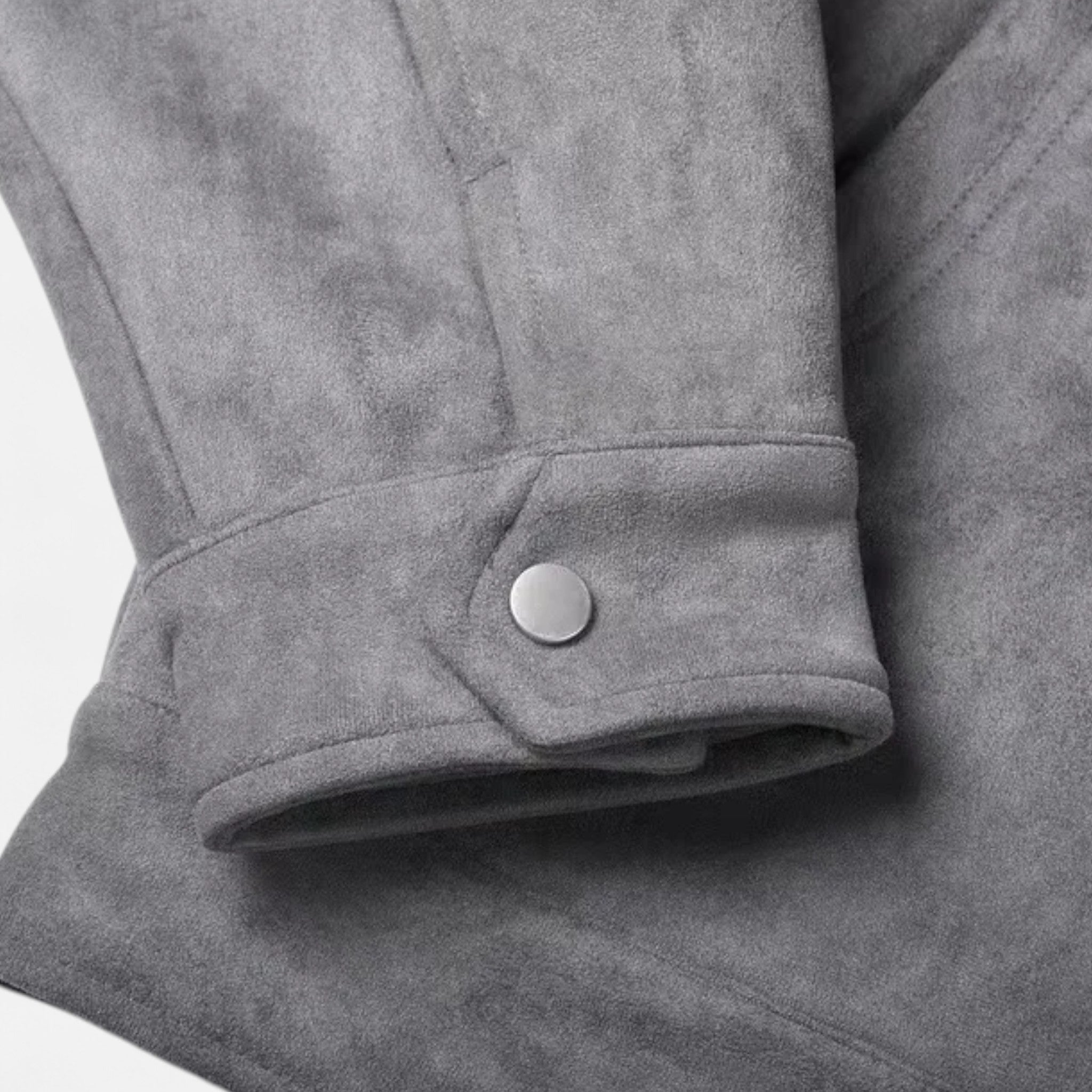 Aveline the Label | Men’s Relaxed-Fit Suede Jacket
