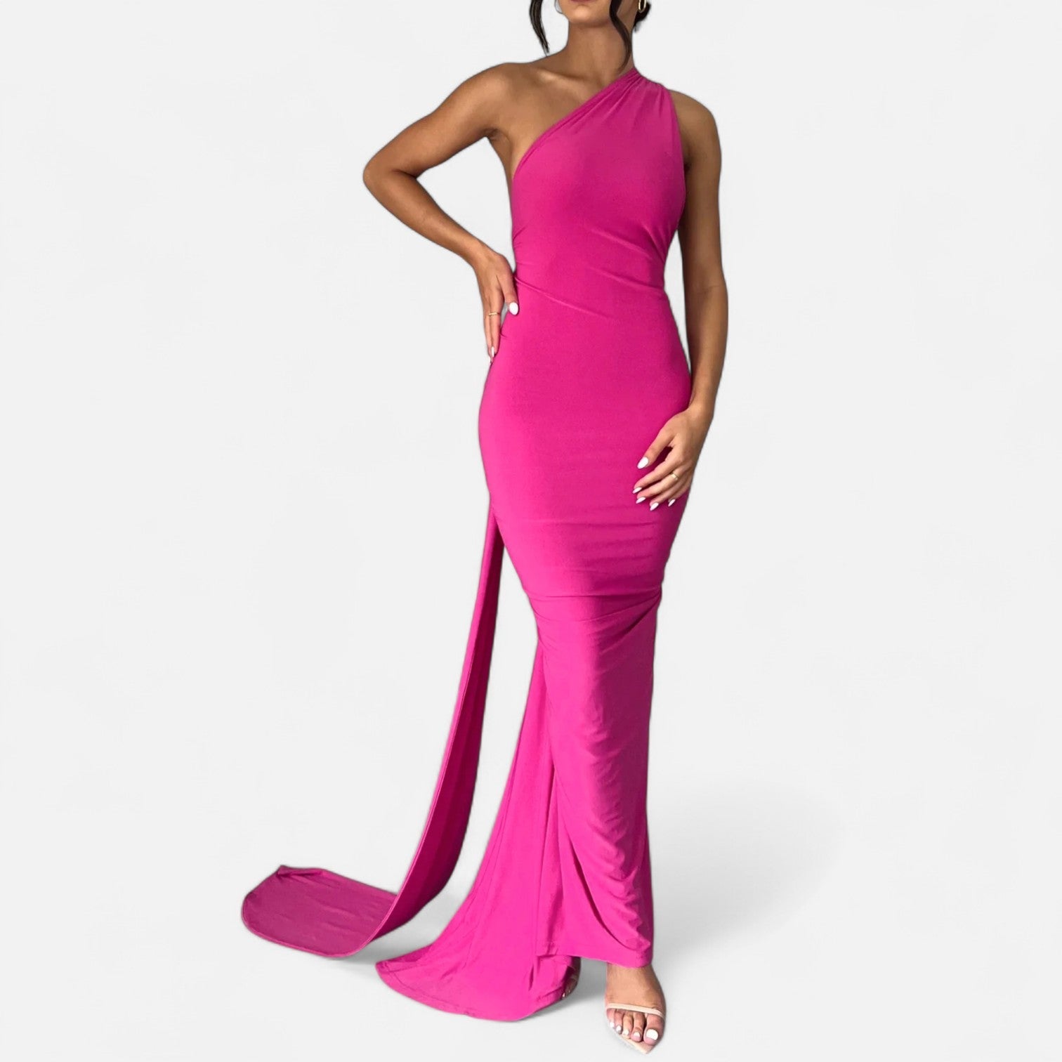 Aveline the Label | Women’s Backless Scarf-Tie Evening Dress