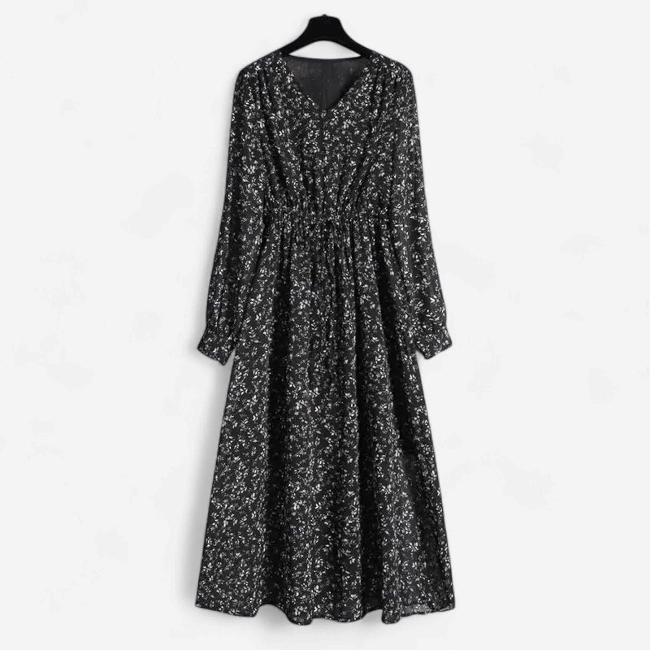 Aveline the Label | Women’s Autumn Chiffon Elegance Dress
