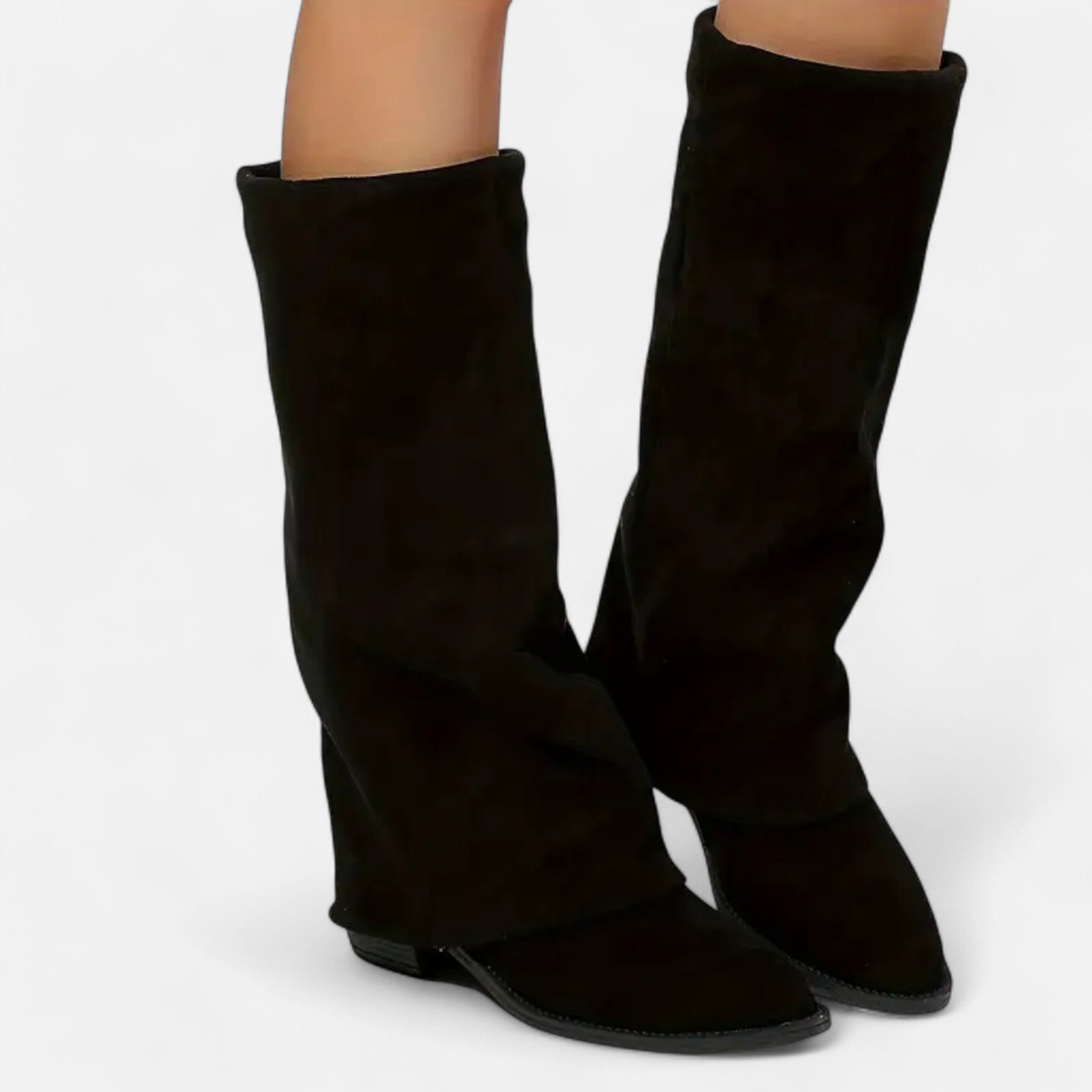 Aveline the Label | Women’s Chunky Heel Long Boots