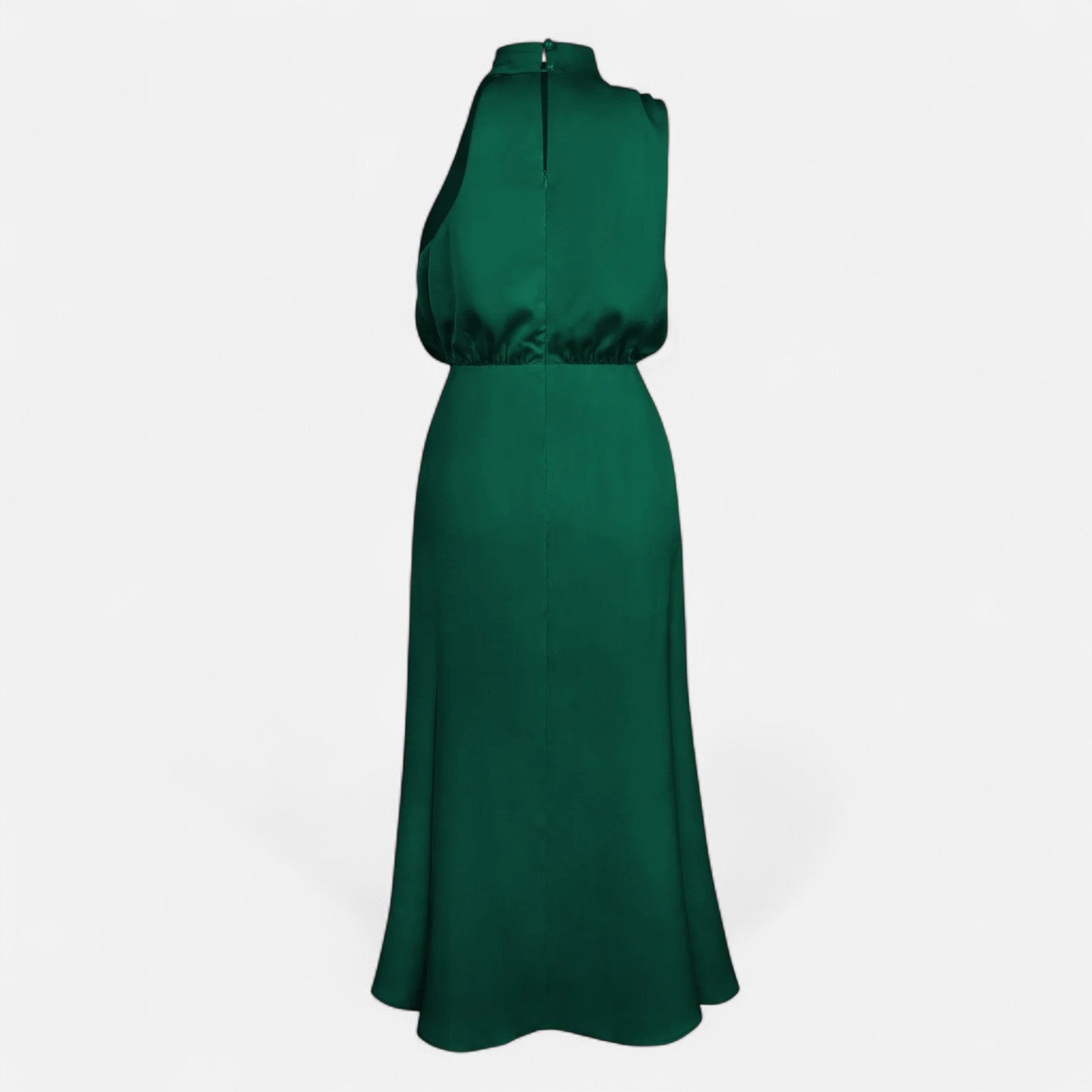 Aveline the Label | Women’s Satin A-Line Sleeveless Long Dress