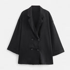 Women’s Wrinkled Suit Jacket & Pants Set