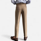 Aveline the Label | Men’s High-Waist Straight-Leg Draped Trousers