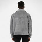 Aveline the Label | Men’s Relaxed-Fit Suede Jacket