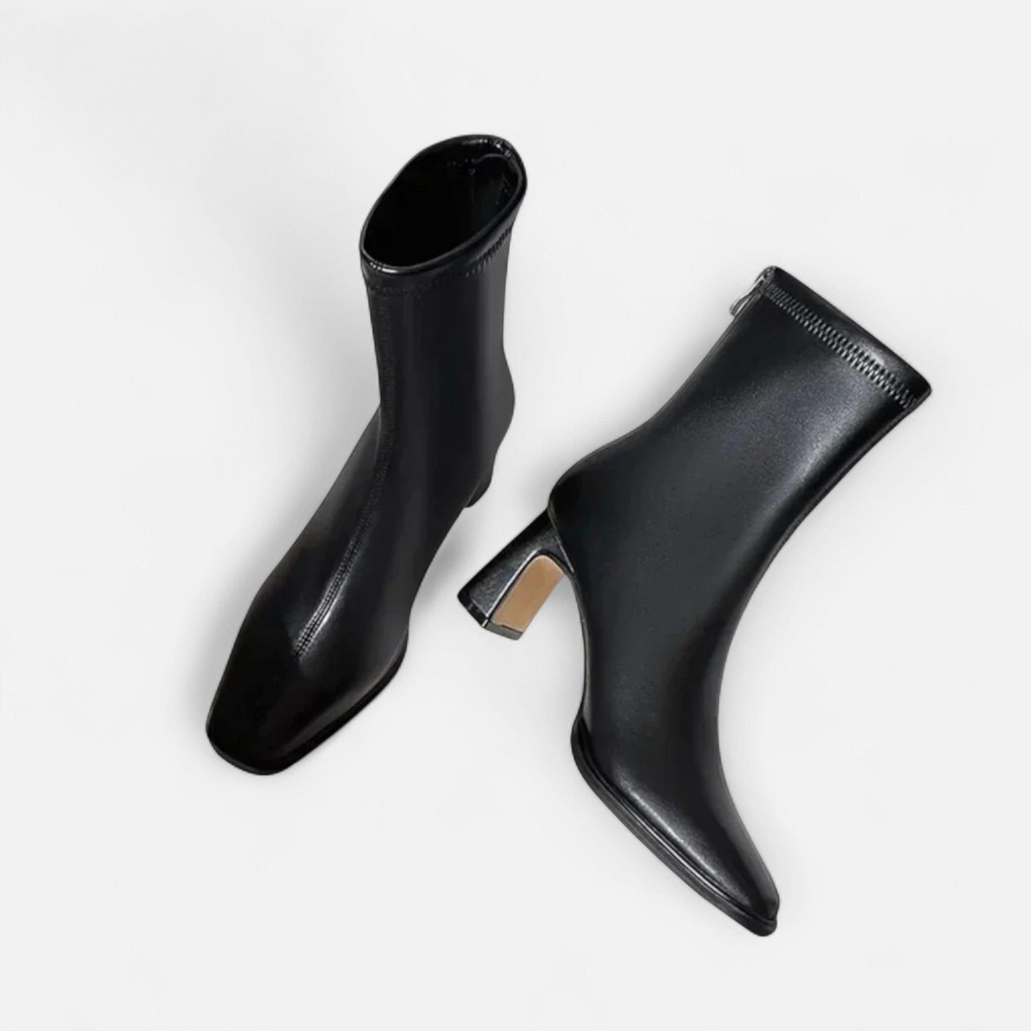 Aveline the Label | Women’s Vintage Square-Toe Ankle Boots