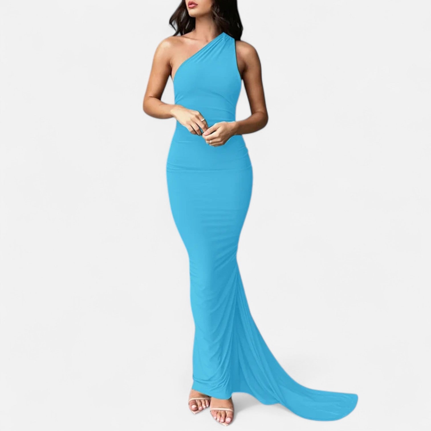 Aveline the Label | Women’s Backless Scarf-Tie Evening Dress