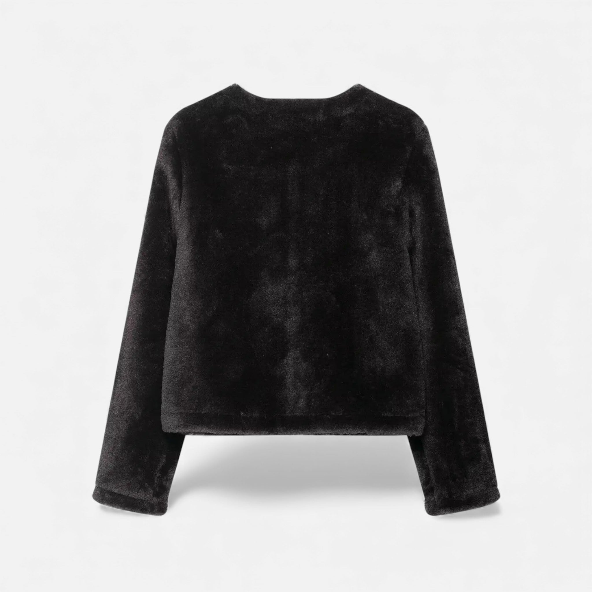 Aveline the Label | Women’s Faux Fur Jacket with Toggle Buttons