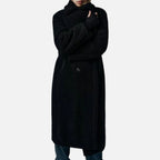 Aveline the Label | Women’s Long Teddy Coat with Double Breasted Front