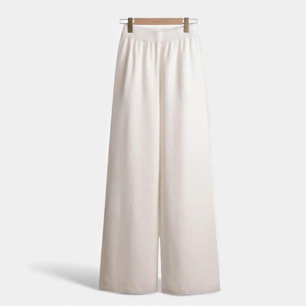 Women’s Cashmere-Feel Elegant Knit Lounge Set