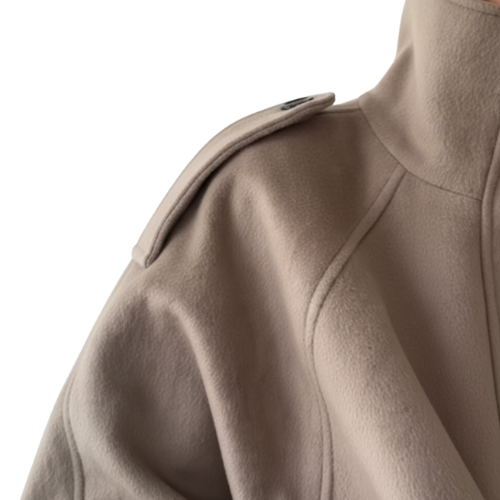 Aveline the Label | Women's Wool Coat with High Collar