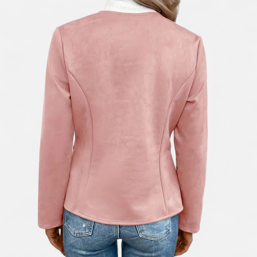 Aveline the Label | Women’s Cropped Jacket with Zipper