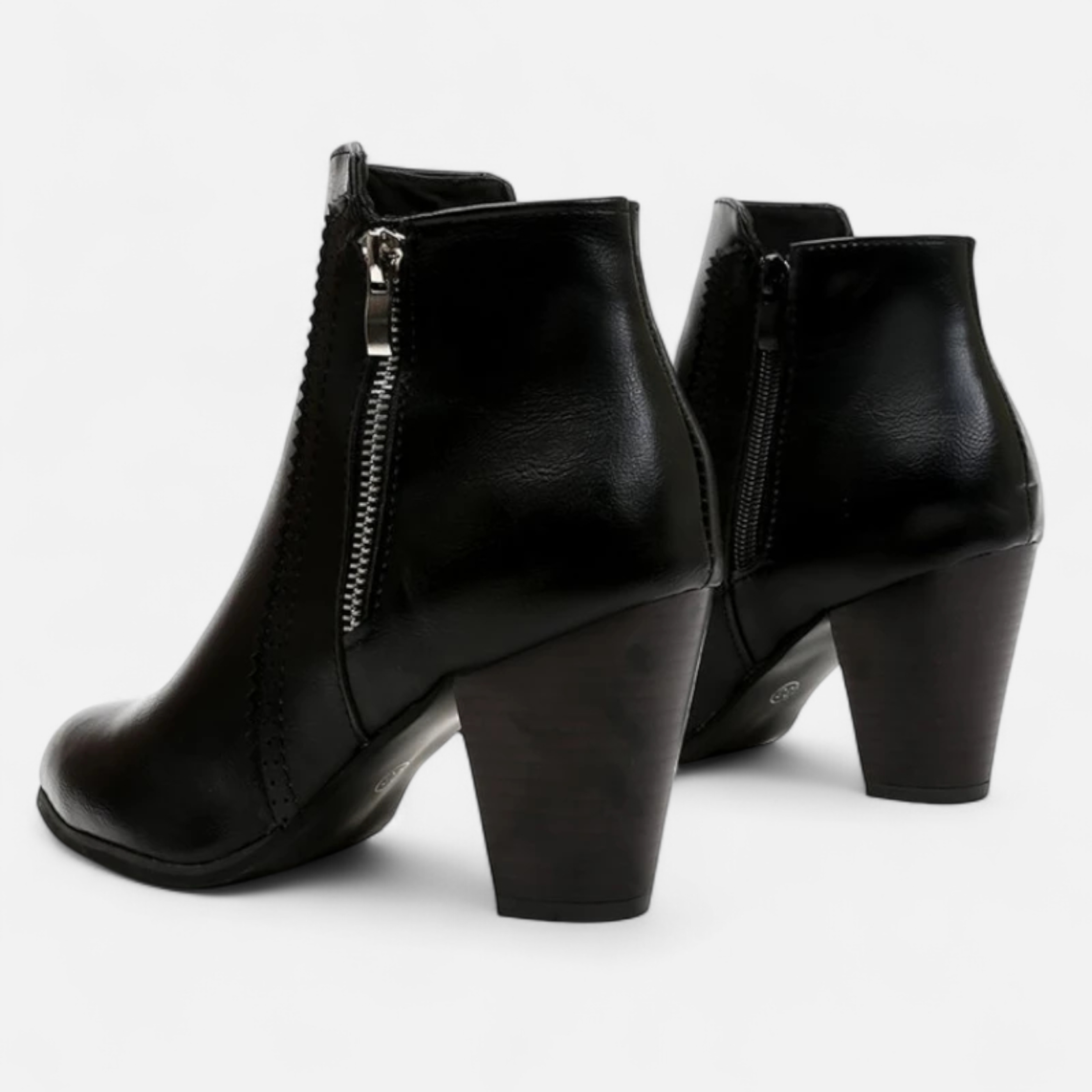 Aveline the Label | Women’s Vintage Zip-Heel Boots