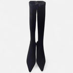 Aveline the Label | Women’s Suede Thigh-High Boots with Heels