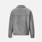 Aveline the Label | Men’s Relaxed-Fit Suede Jacket
