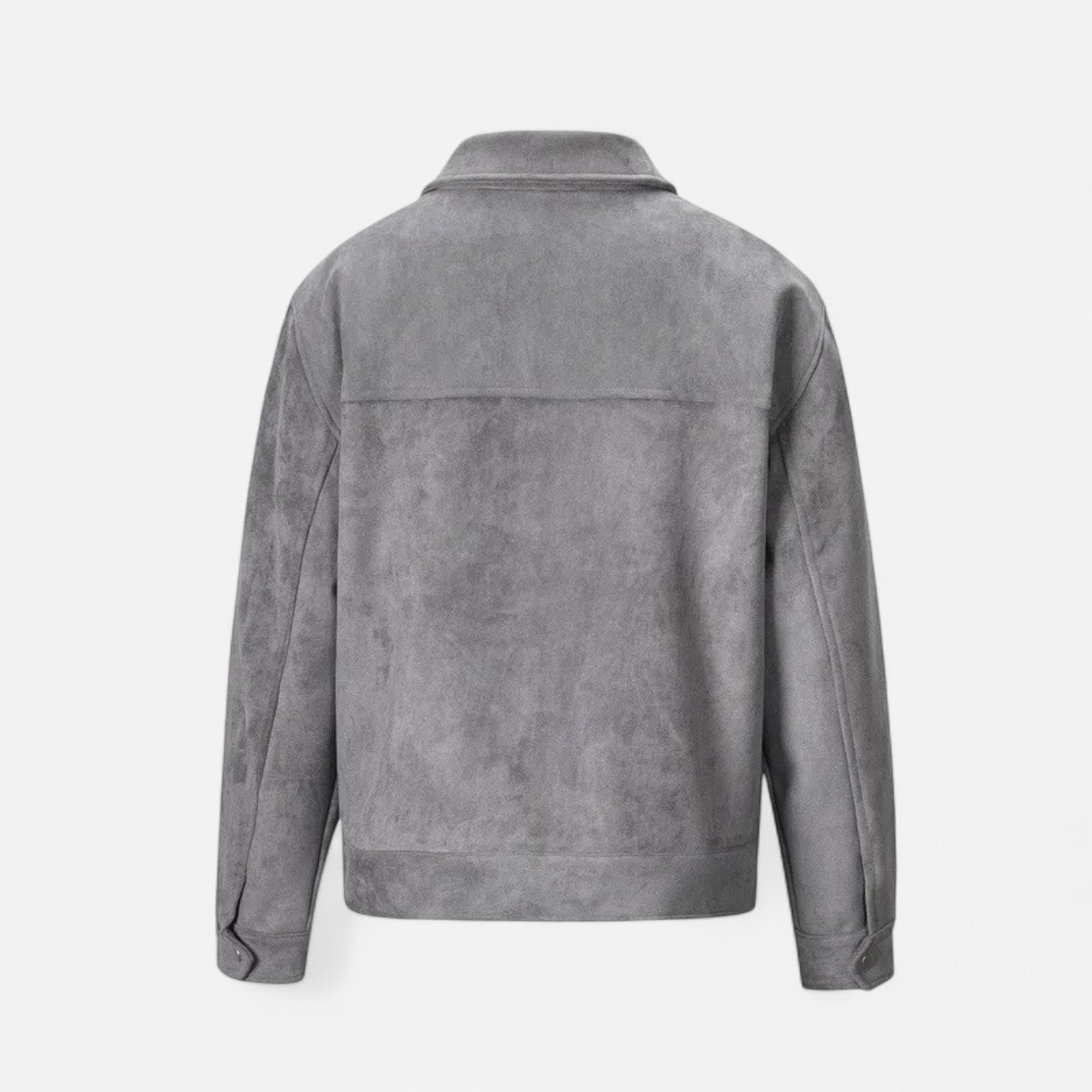 Aveline the Label | Men’s Relaxed-Fit Suede Jacket