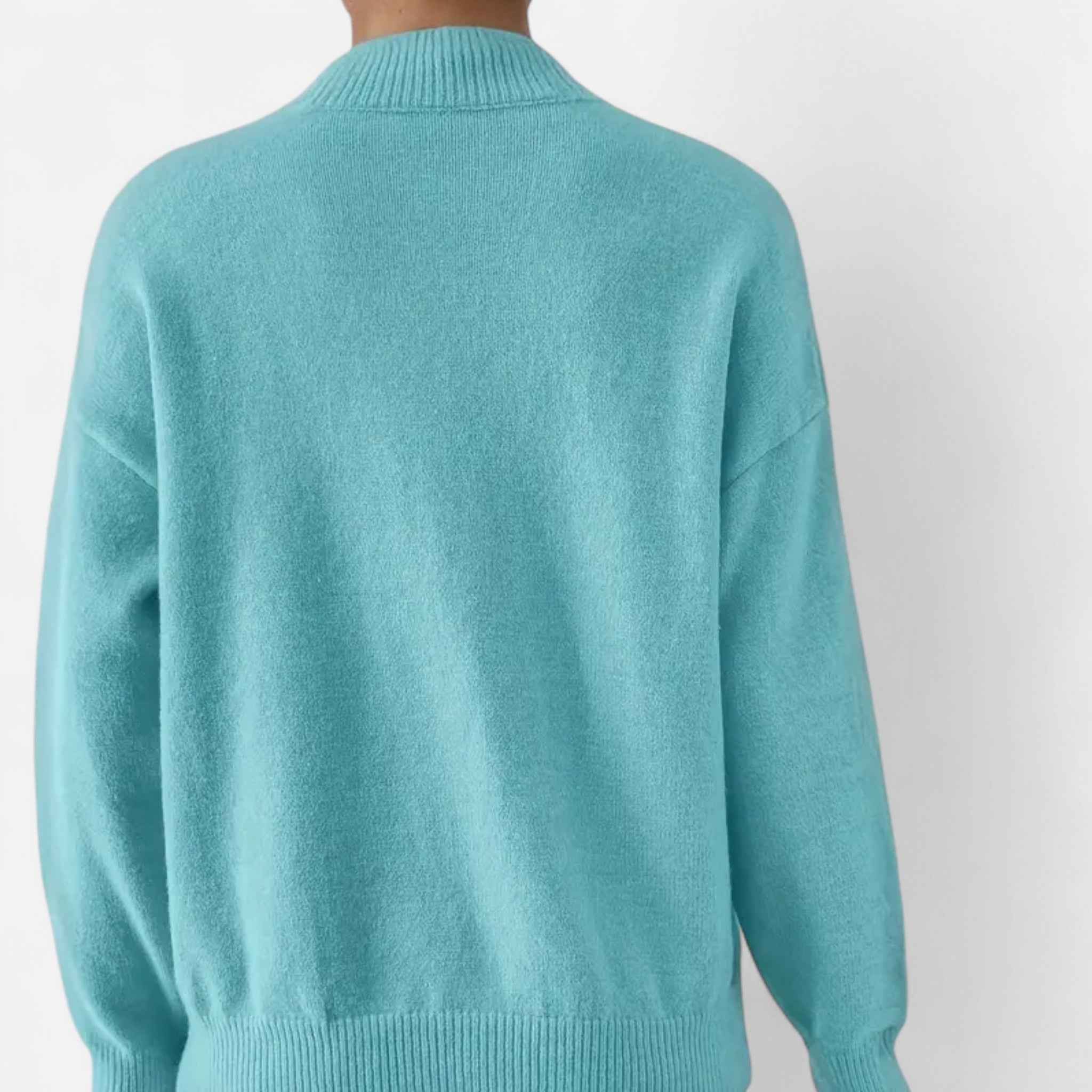Aveline the Label | Women’s Mock Neck Long Sleeve Sweater