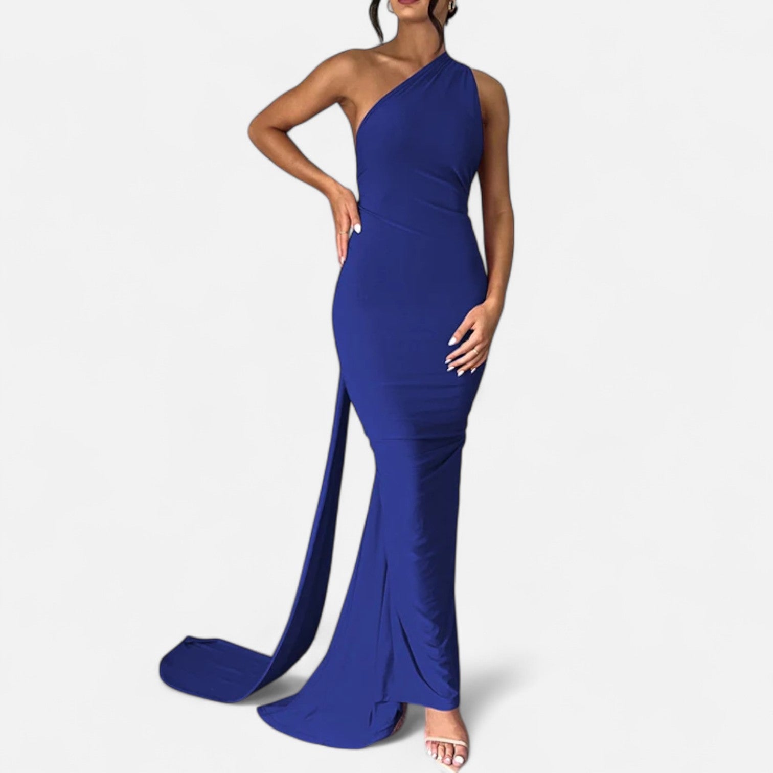 Aveline the Label | Women’s Backless Scarf-Tie Evening Dress