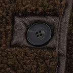 Aveline the Label | Women’s Reversible Brown Teddy Jacket