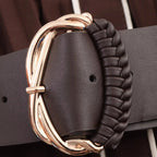 Aveline the Label | Women’s Elegant Chiffon Midi Dress with Turn Down Collar