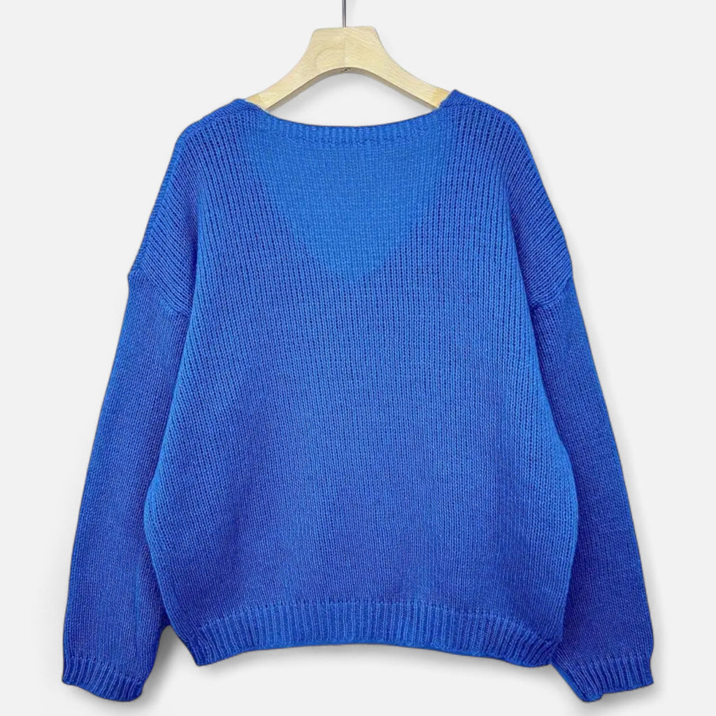 Aveline the Label | Women’s V-Neck Pullover Sweater