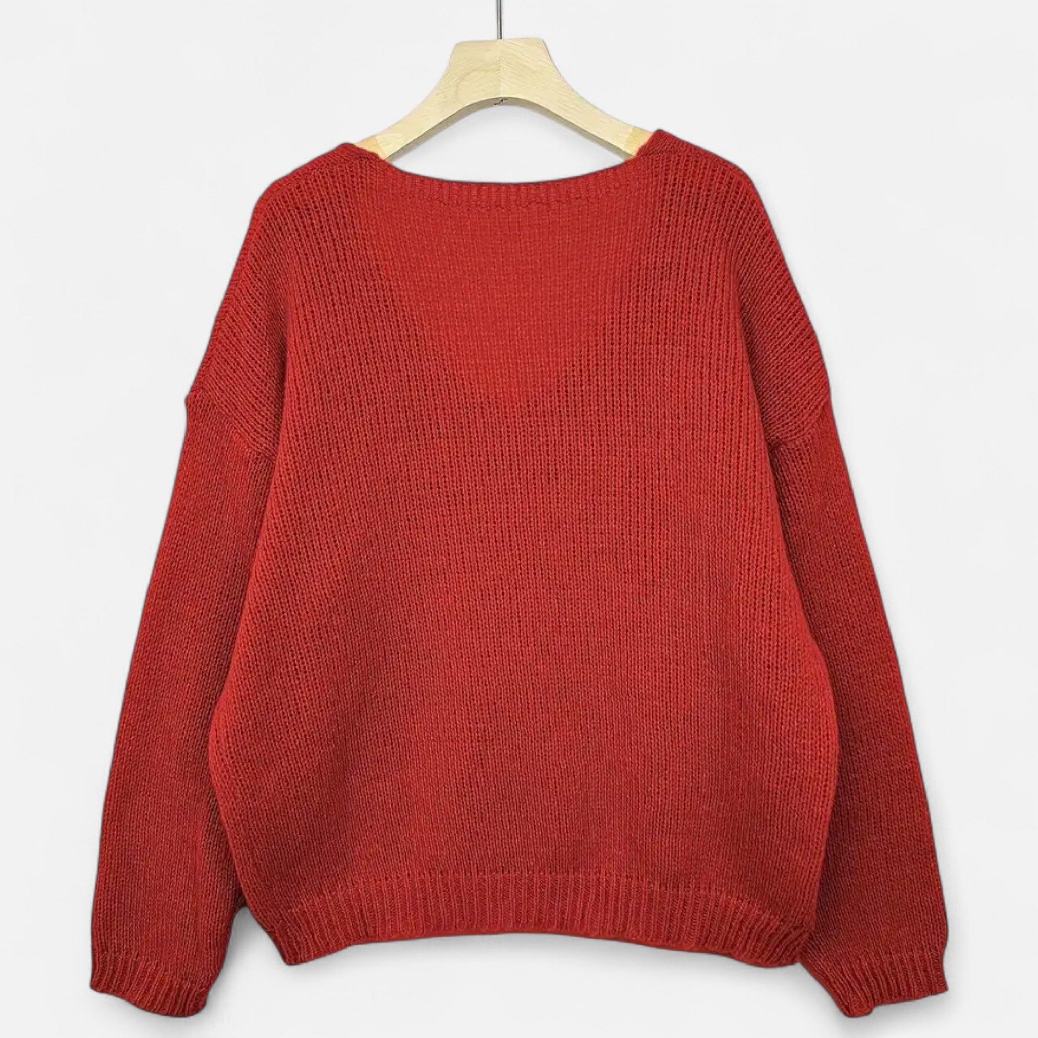 Aveline the Label | Women’s V-Neck Pullover Sweater
