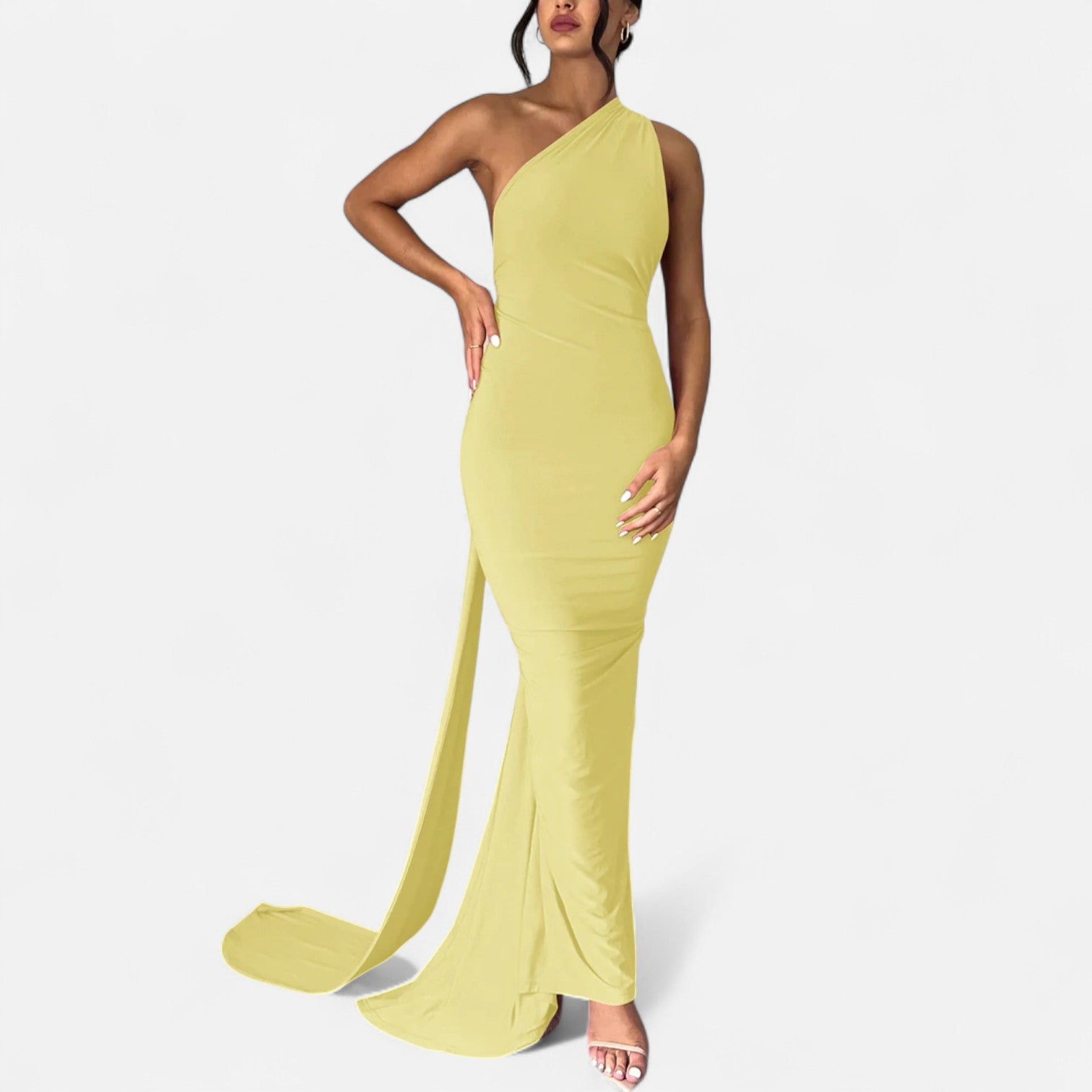 Aveline the Label | Women’s Backless Scarf-Tie Evening Dress