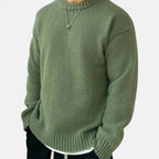 Aveline the Label | Men’s Knitted Long-Sleeve Crew Neck Sweater