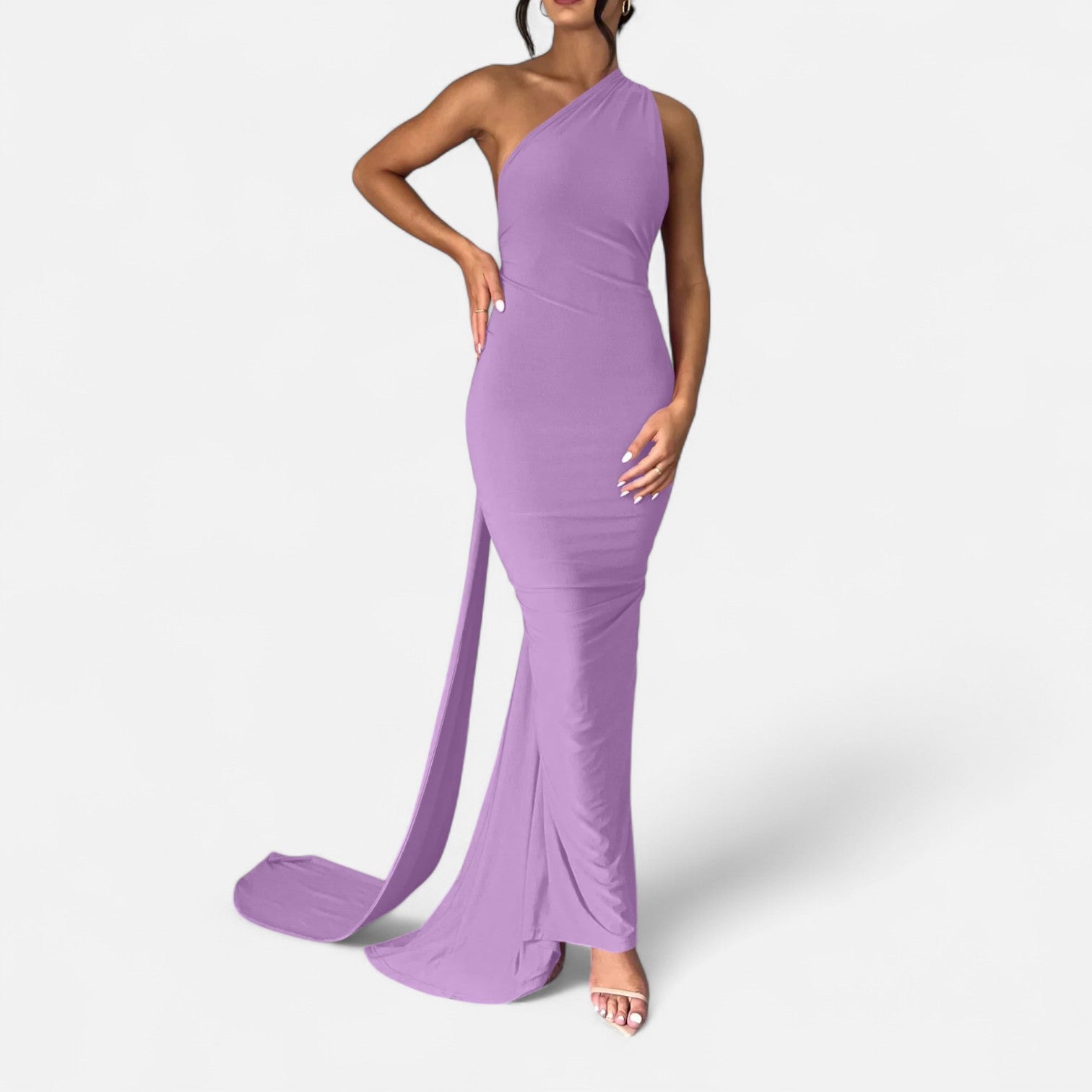 Aveline the Label | Women’s Backless Scarf-Tie Evening Dress