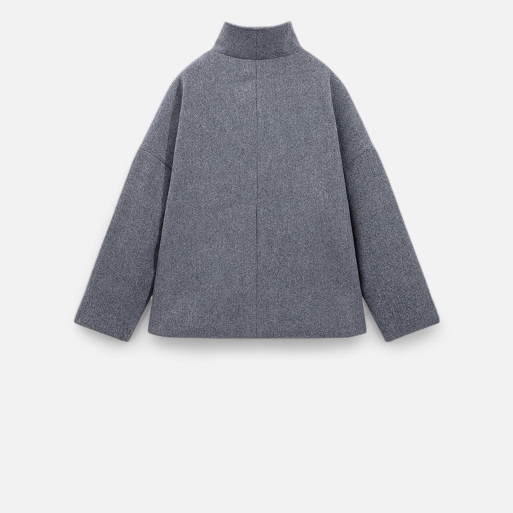 Aveline the Label | Women's Short Coat with Chic High Collar