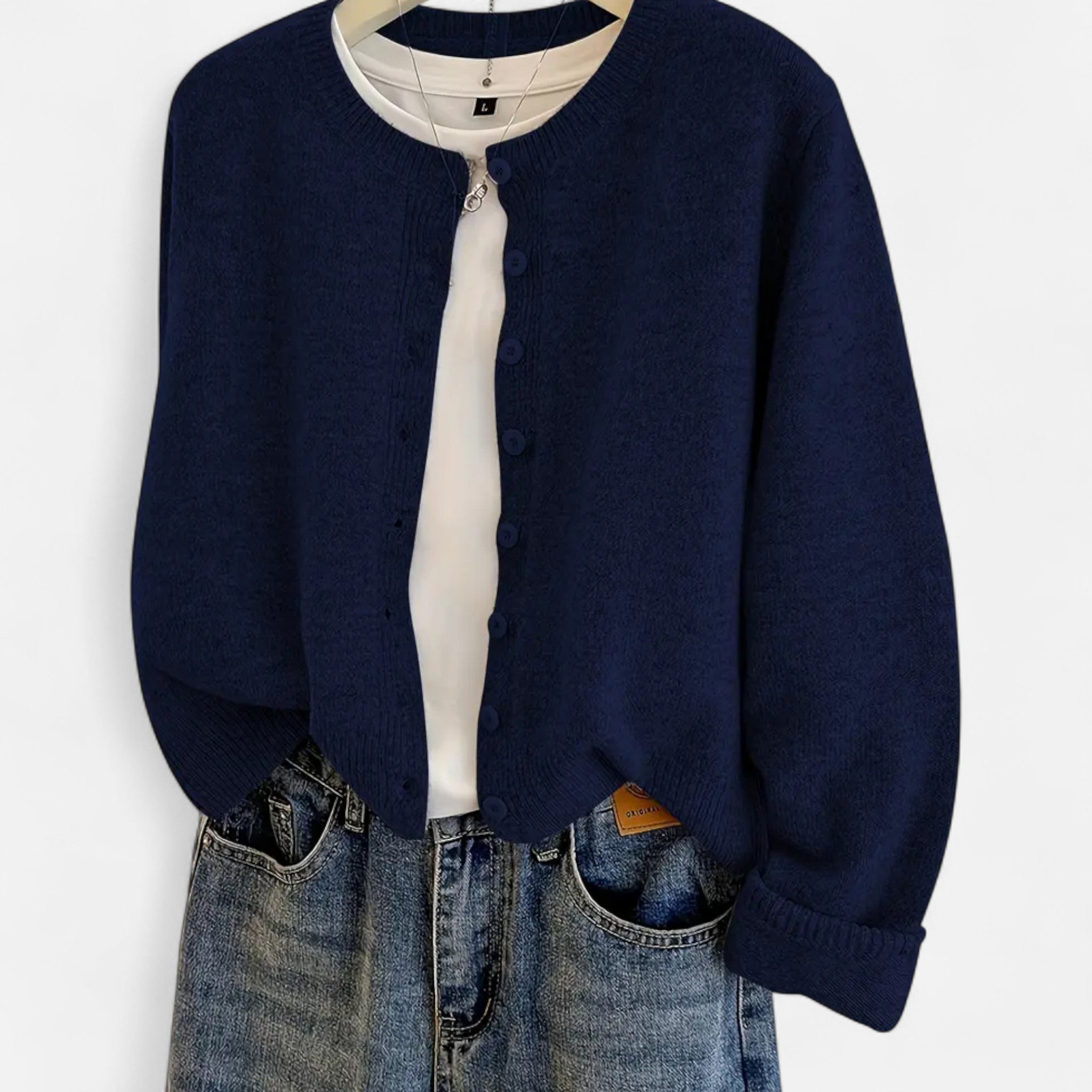 Aveline the Label | Women’s Button-Front Long Sleeve Cardigan