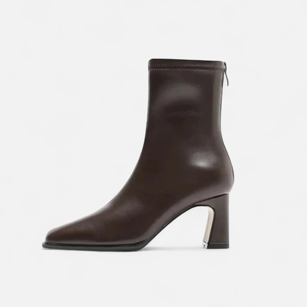 Aveline the Label | Women’s Vintage Square-Toe Ankle Boots