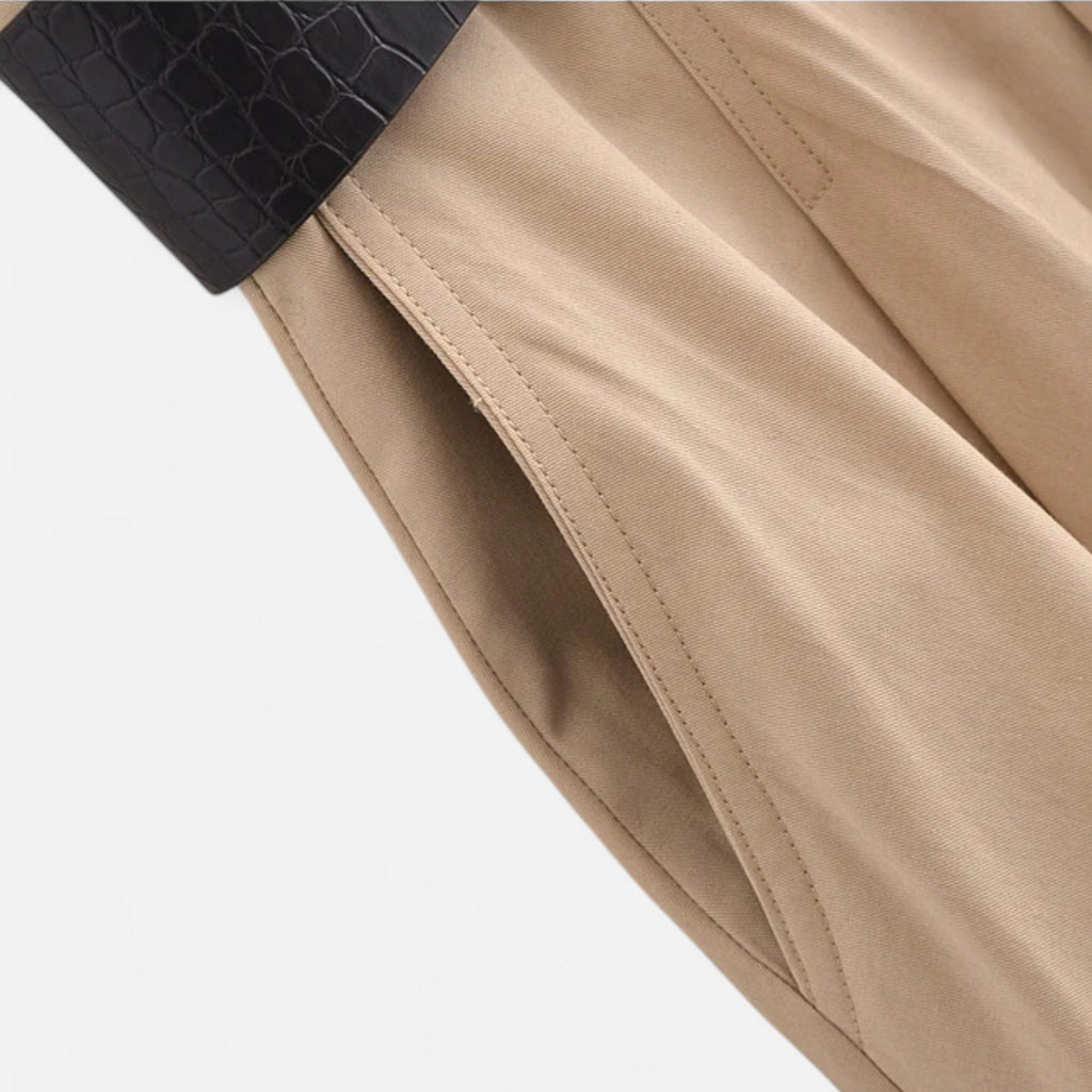 Aveline the Label | Women’s Knitted Midi Dress with belt