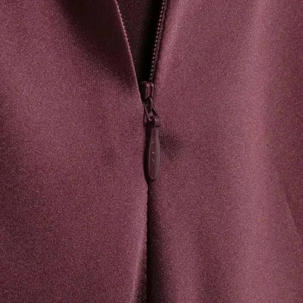 Aveline the Label | Women’s Satin Halter Dress with Open Back