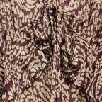 Aveline the Label | Women’s Printed Midi Dress with V-Neck