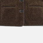 Aveline the Label | Women’s Reversible Brown Teddy Jacket