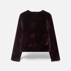 Aveline the Label | Women’s Faux Fur Jacket with Toggle Buttons