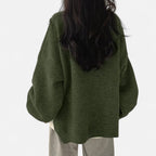 Aveline the Label | Women’s Solid Crew Neck Pullover Sweater