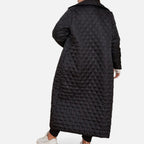 Aveline the Label | Women’s Long Coat with Quilted Detail