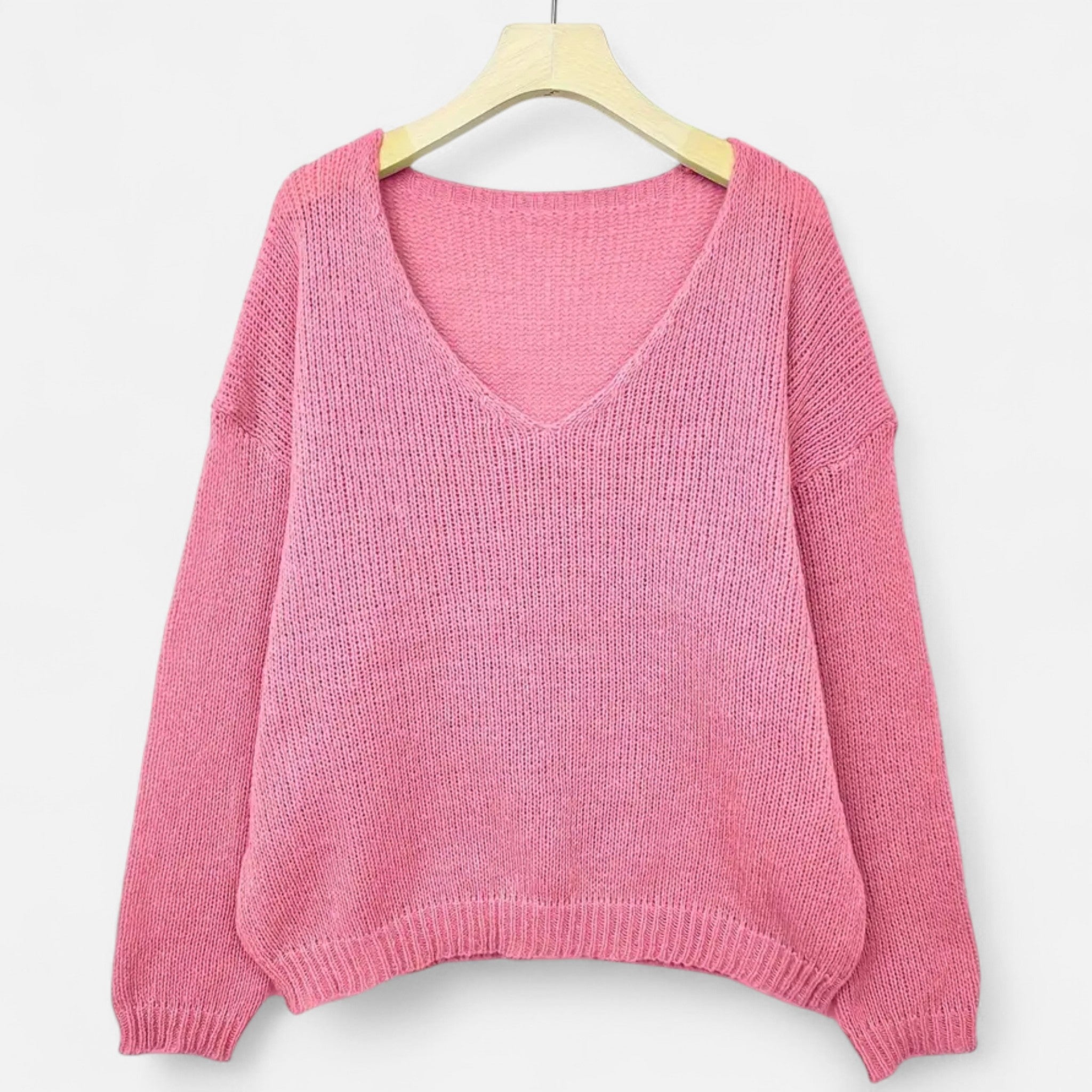 Aveline the Label | Women’s V-Neck Pullover Sweater