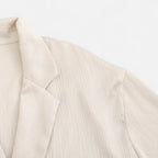 Women’s Wrinkled Suit Jacket & Pants Set