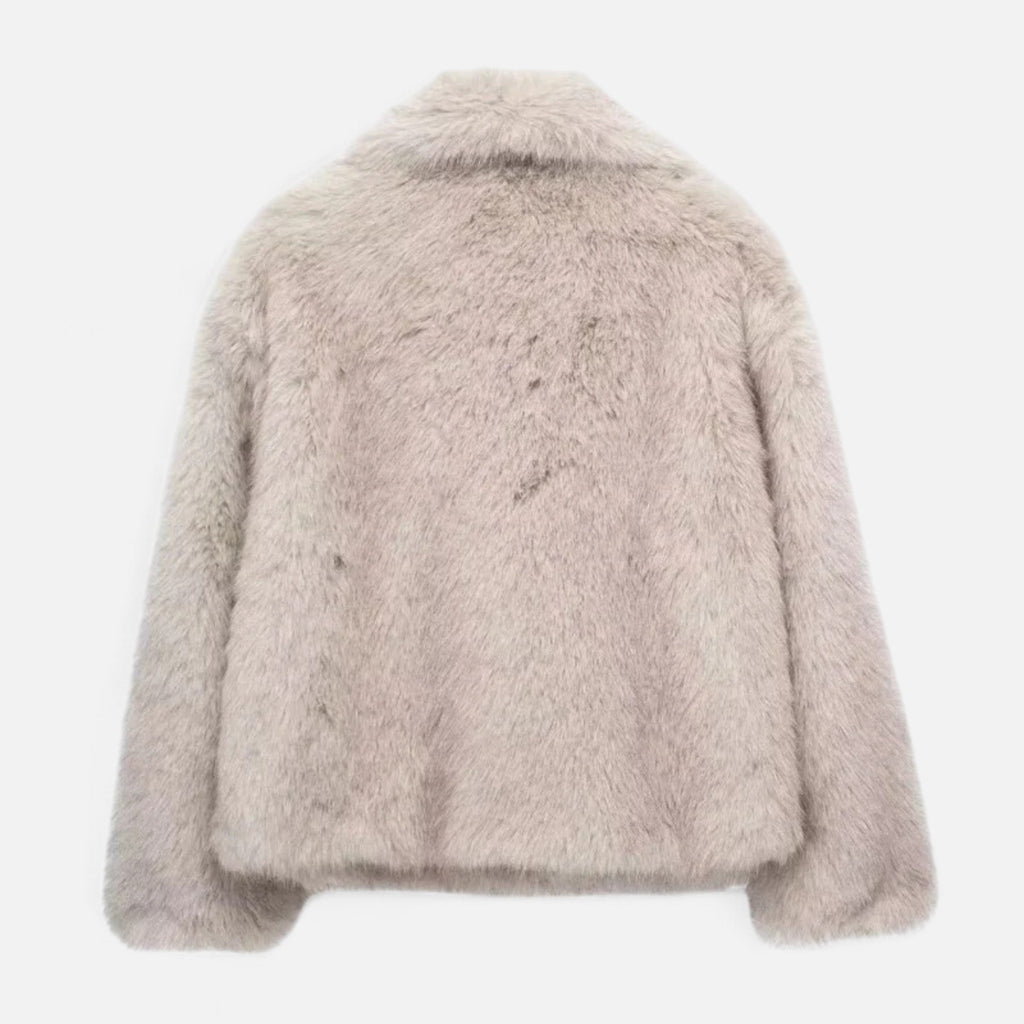 Aveline the Label | Women’s Soft Plush Faux Fur Coat